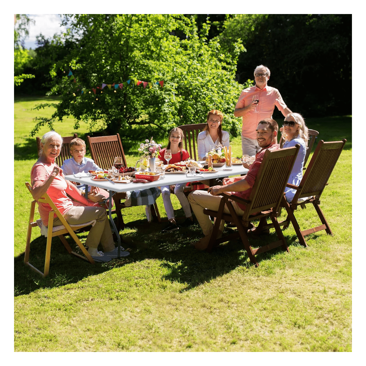 Mesa Móvil Plegable