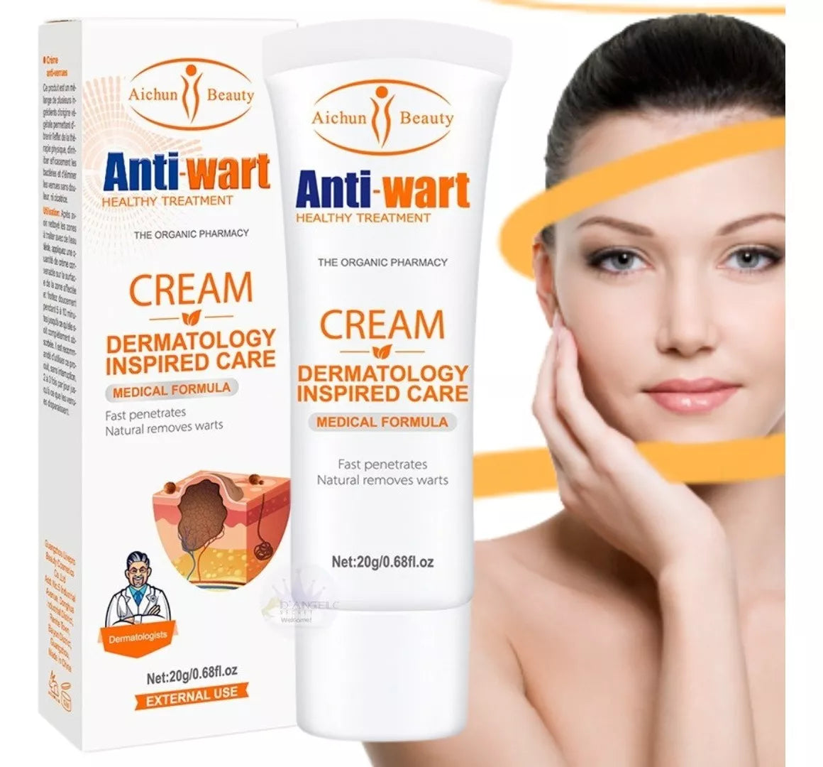 Crema Anti-Verrugas Aichun Beauty - Cuidado Dermatologico Localizado