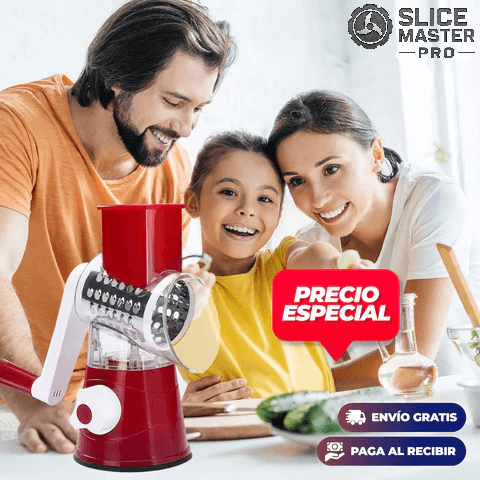 Rallador Giratorio 3 en 1