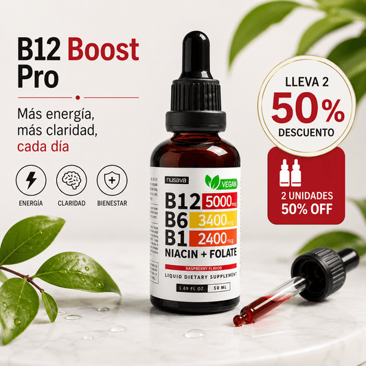B12 Boost Pro - Más energía, más claridad, cada día