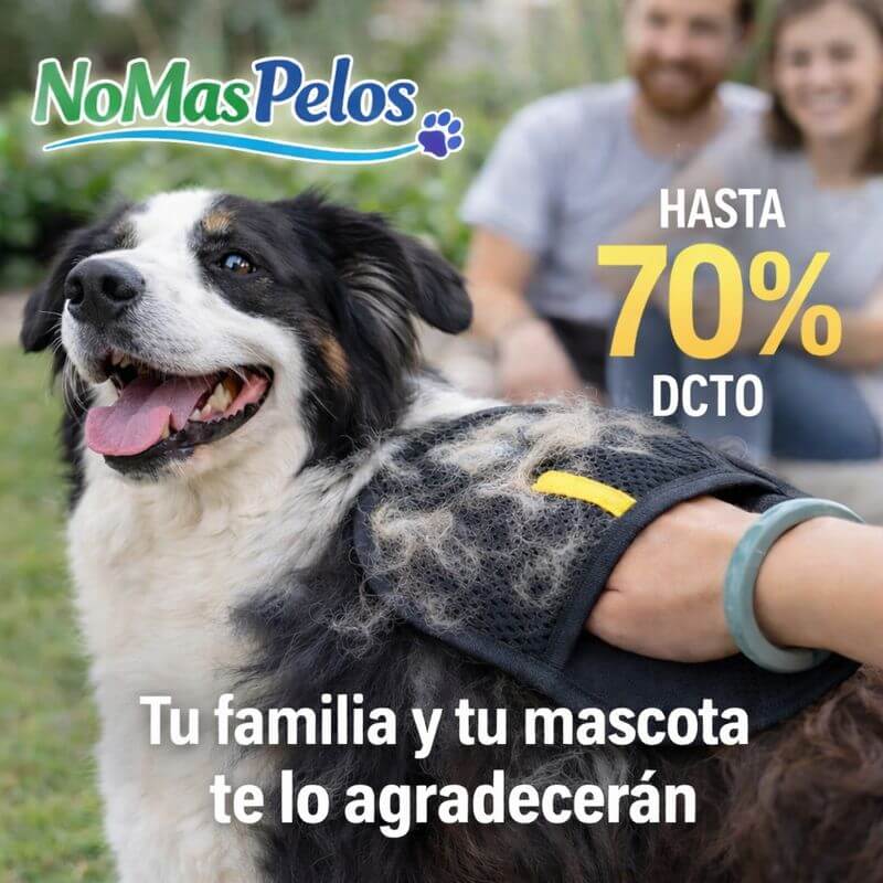 Guante Removedor de Pelo 2 en 1 - Negro