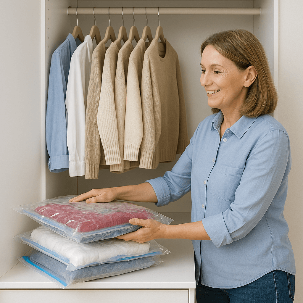 Bolsas de Vacío Compresor Ropa 80x110 cm