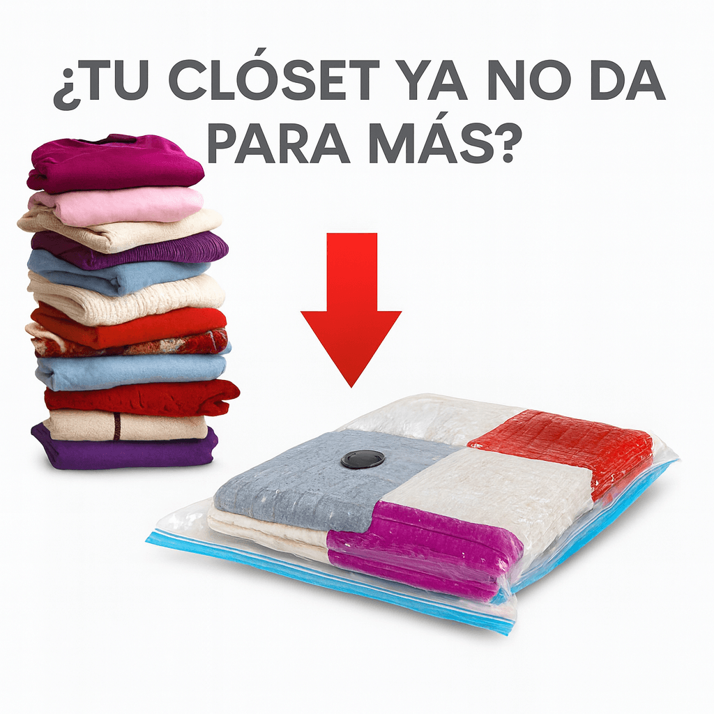 Bolsas de Vacío Compresor Ropa 80x110 cm