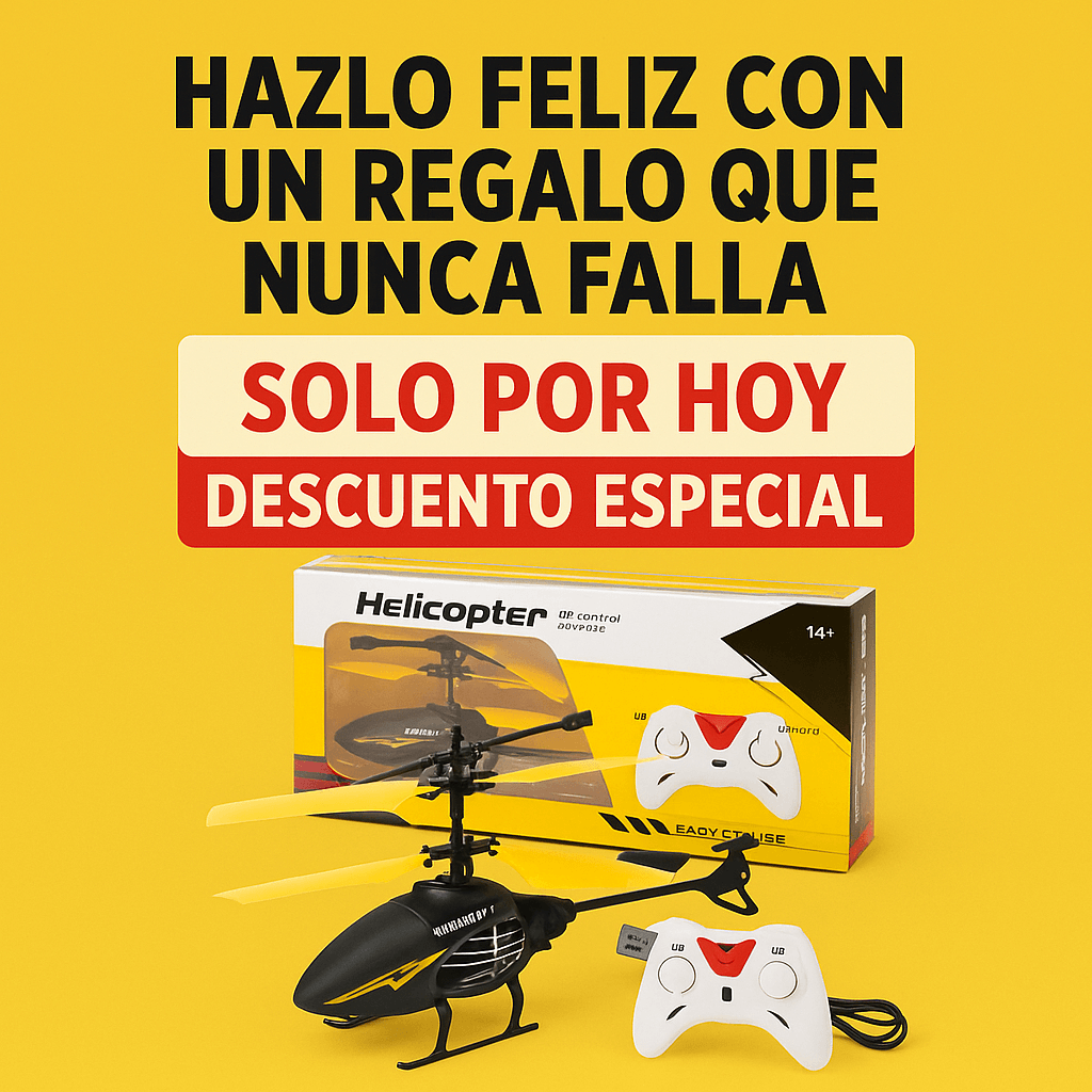 HeliCopter Kid - Helicoptero infantil