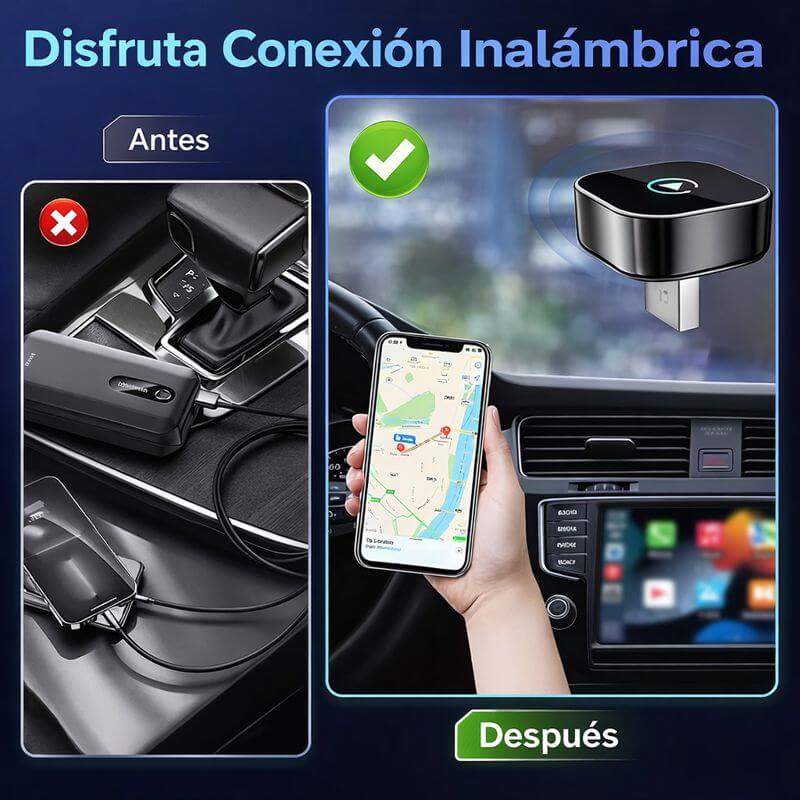 Adaptador Inalámbrico CARPLAY