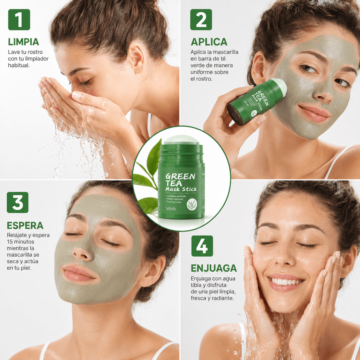 GreenPure - Piel limpia y libre de impurezas en 15 minutos