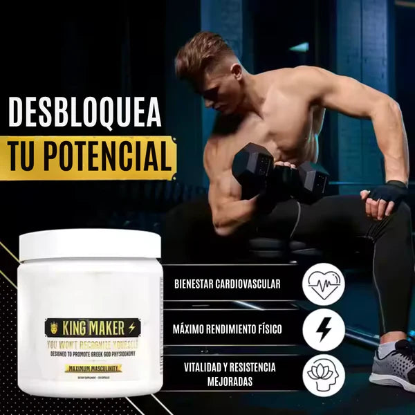 KING MAKER – Suplemento 13-en-1 para Hombres