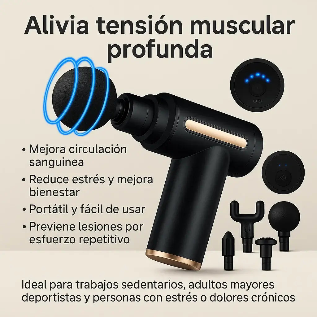 Pistola Masajeadora