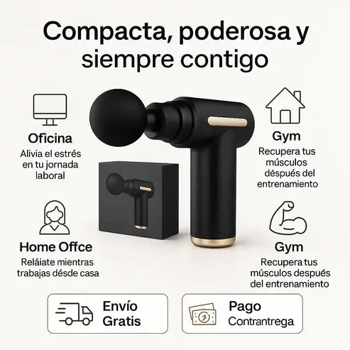 Pistola Masajeadora