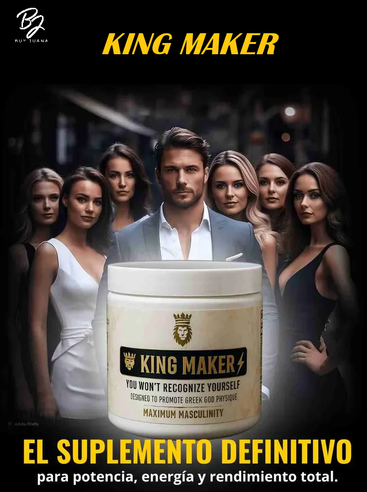 KING MAKER – Suplemento 13-en-1 para Hombres