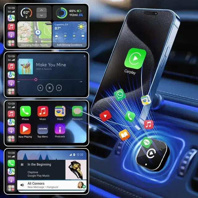 Adaptador Inalámbrico CARPLAY