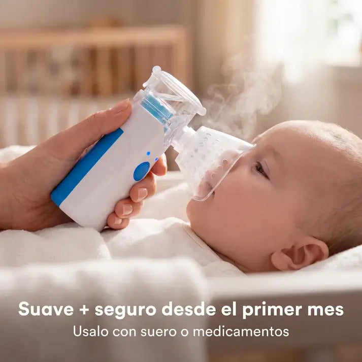 NébuMed - Alivia la tos y el pecho en minutos, sin ruido