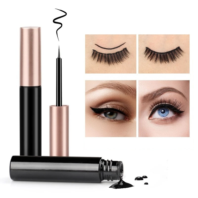 PESTAÑAS MAGNETICAS REUTILIZABLES + DELINEADOR + APLICADOR